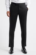 Ted Baker London Josh Slim Fit Wool Tuxedo Pants
