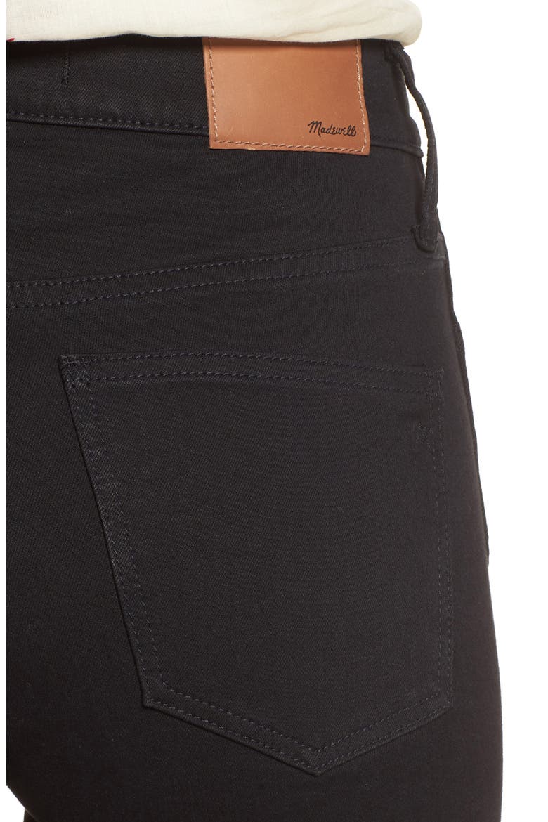 10-Inch High Waist Skinny Jeans, Alternate, color, BLACK FROST