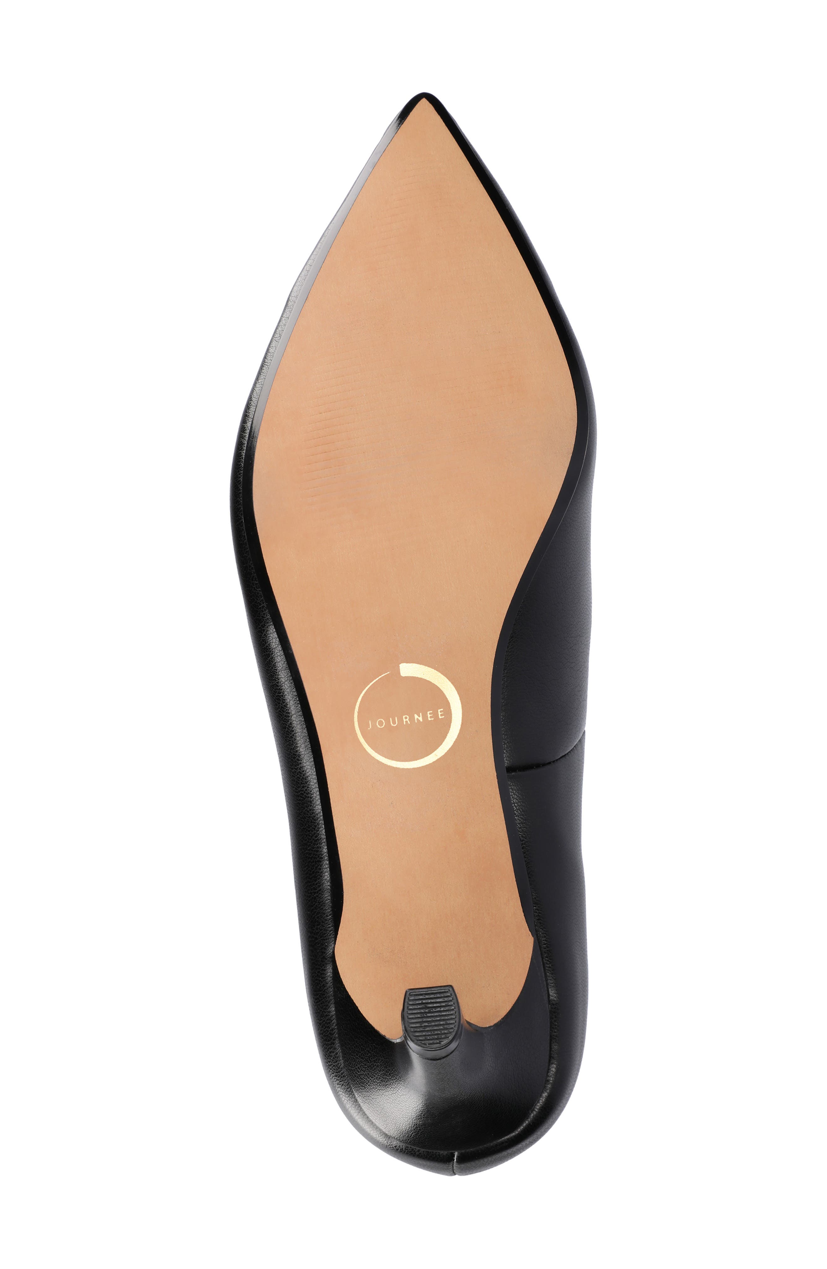 Journee Collection Scylee Pump, Alternate, color, Black