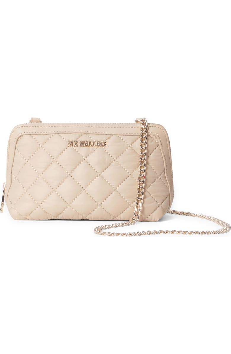 MZ Wallace Small Emily Quilted Crossbody Bag, Main, color,