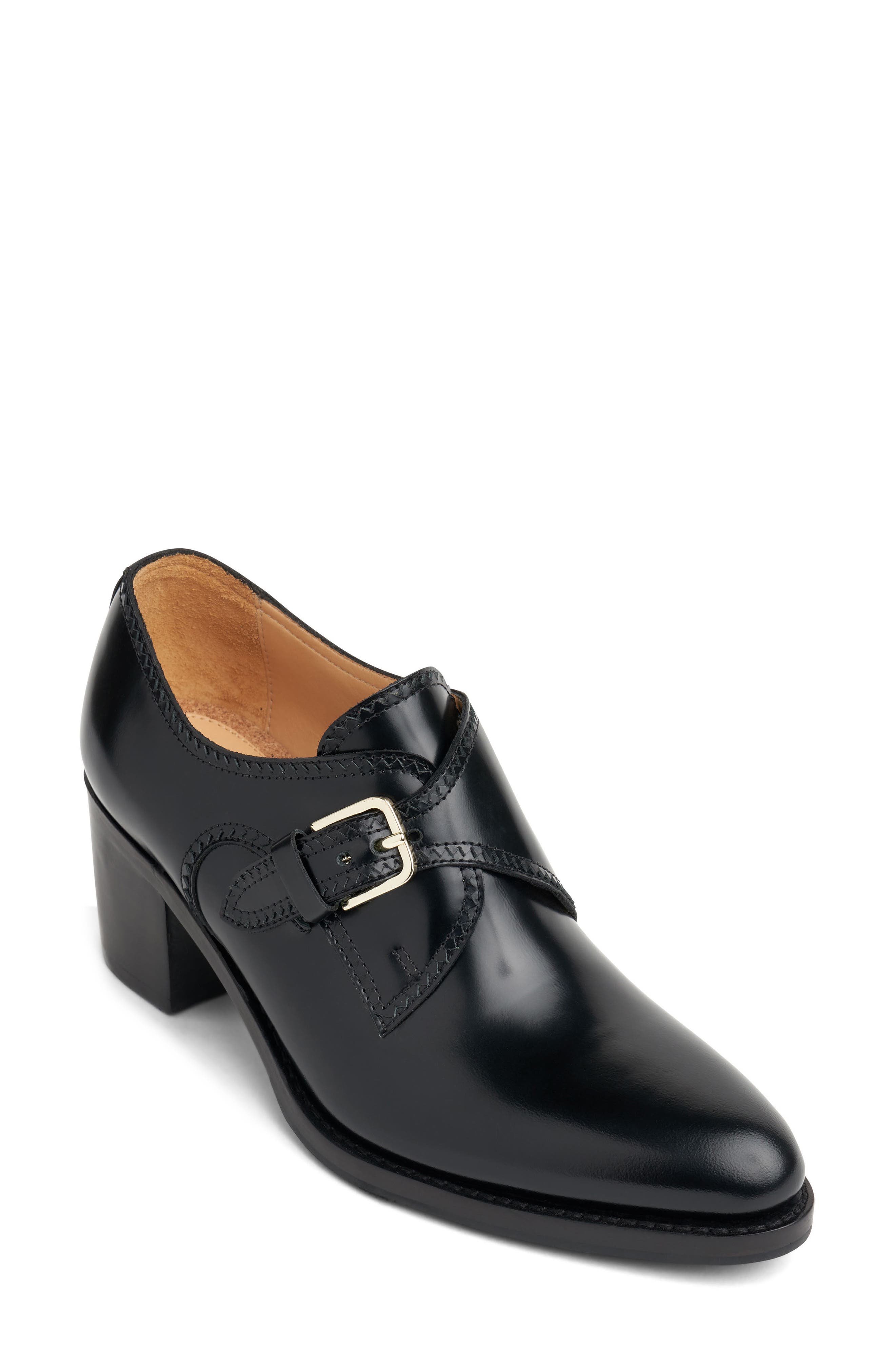 The Office of Angela Scott Miss Brooke Monk Strap Shoe, Main, color, 