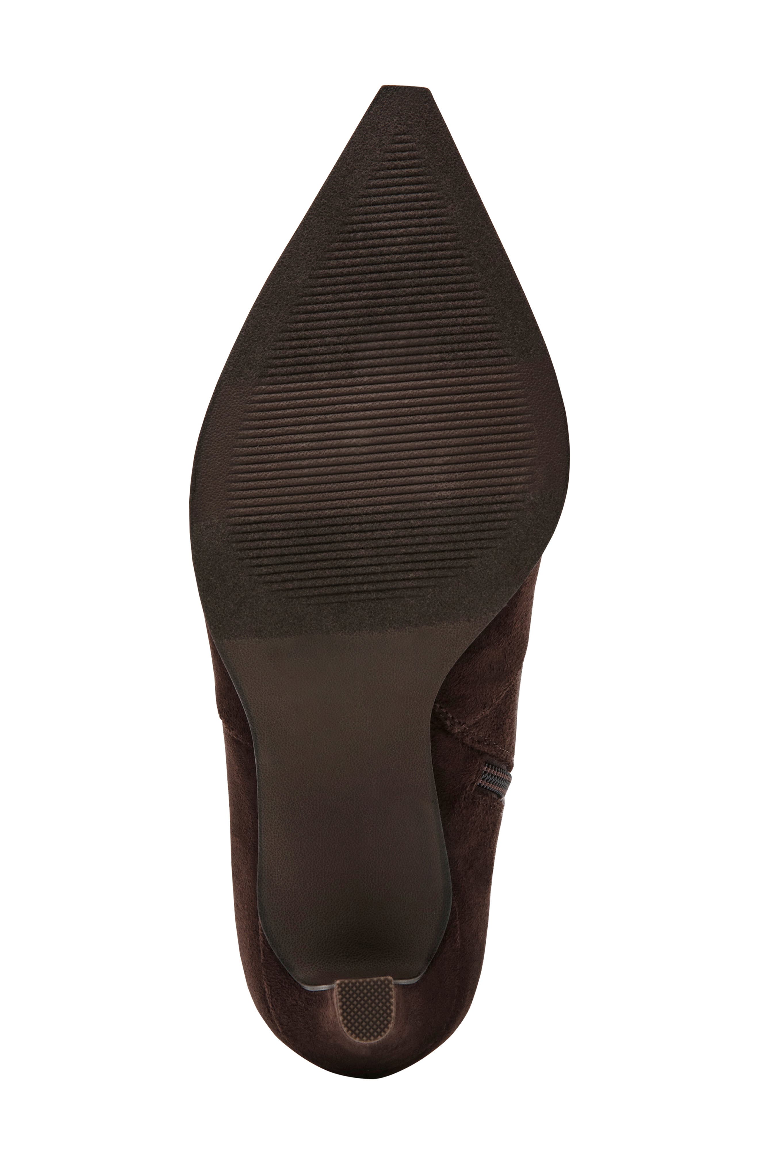 Hearda Pointed Toe Bootie, Alternate, color, BROWN