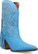 Dingo Star Power Fringe & Stud Western Boot