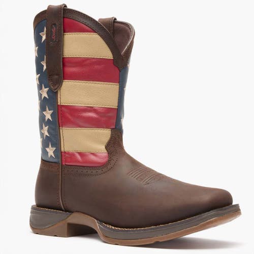 Durango Patriotic Pull On Western Flag Boot