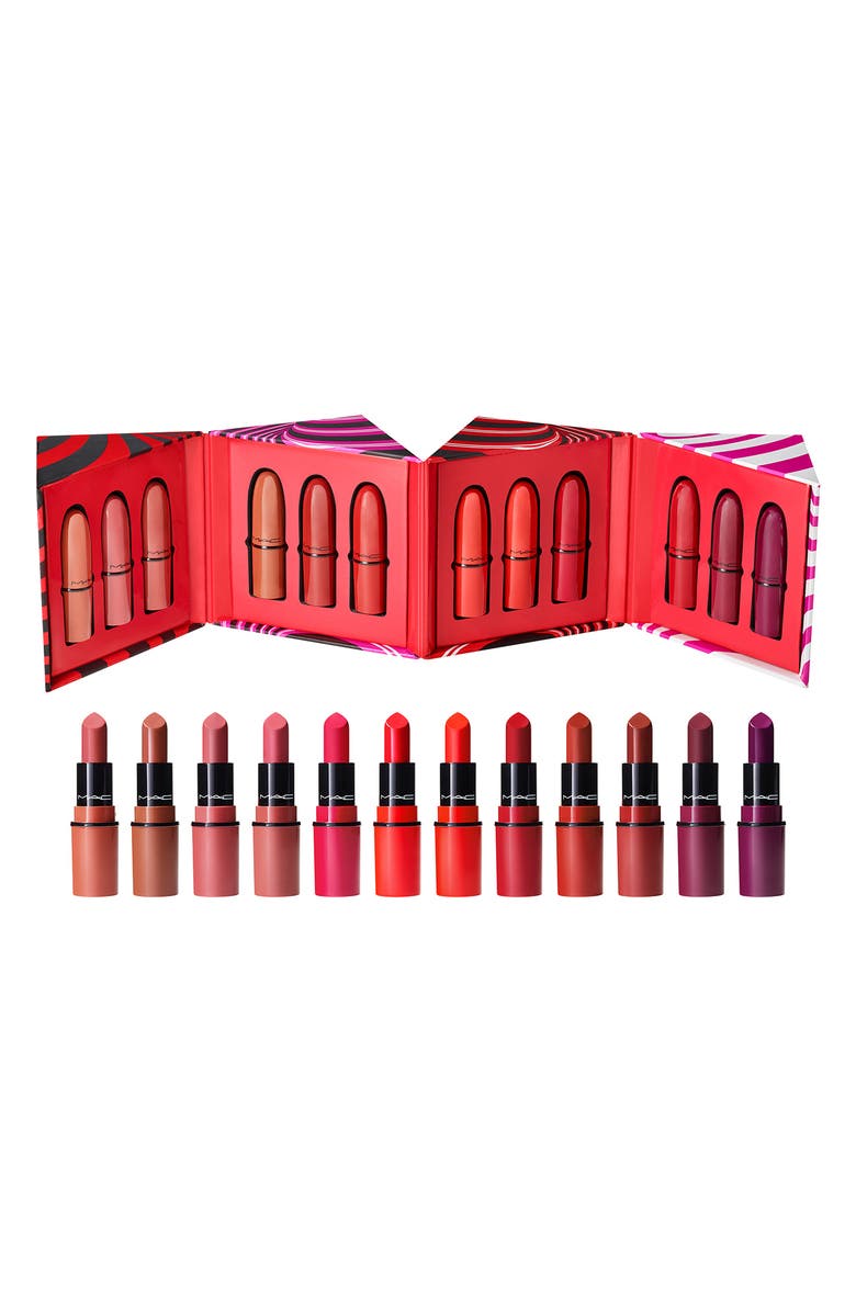 MAC Cosmetics MAC Ultimate Trick Mini Lipstick Set USD $171 Value, Main, color, 
