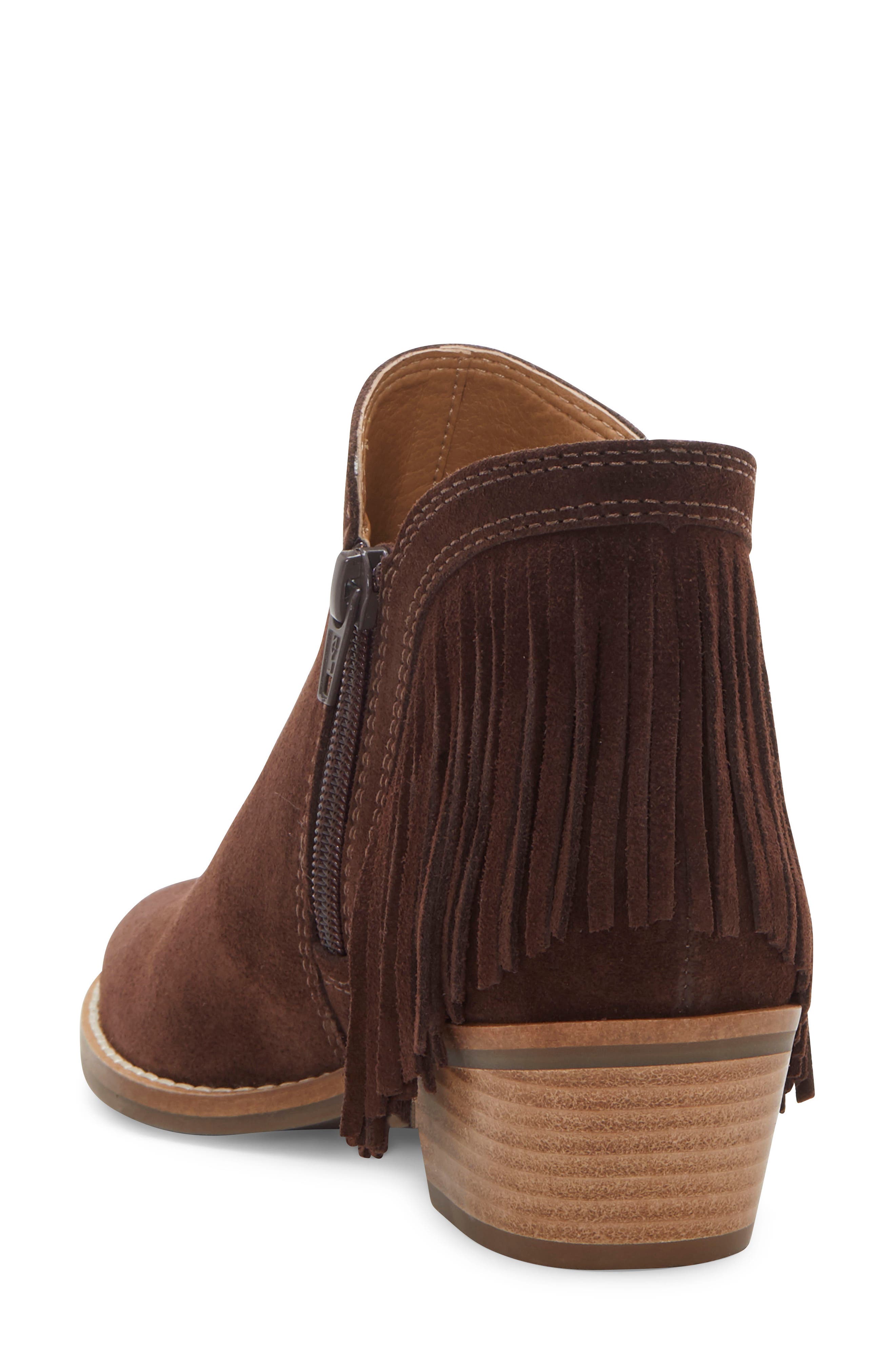 Freedah Bootie, Alternate, color, SOIL SUEDE