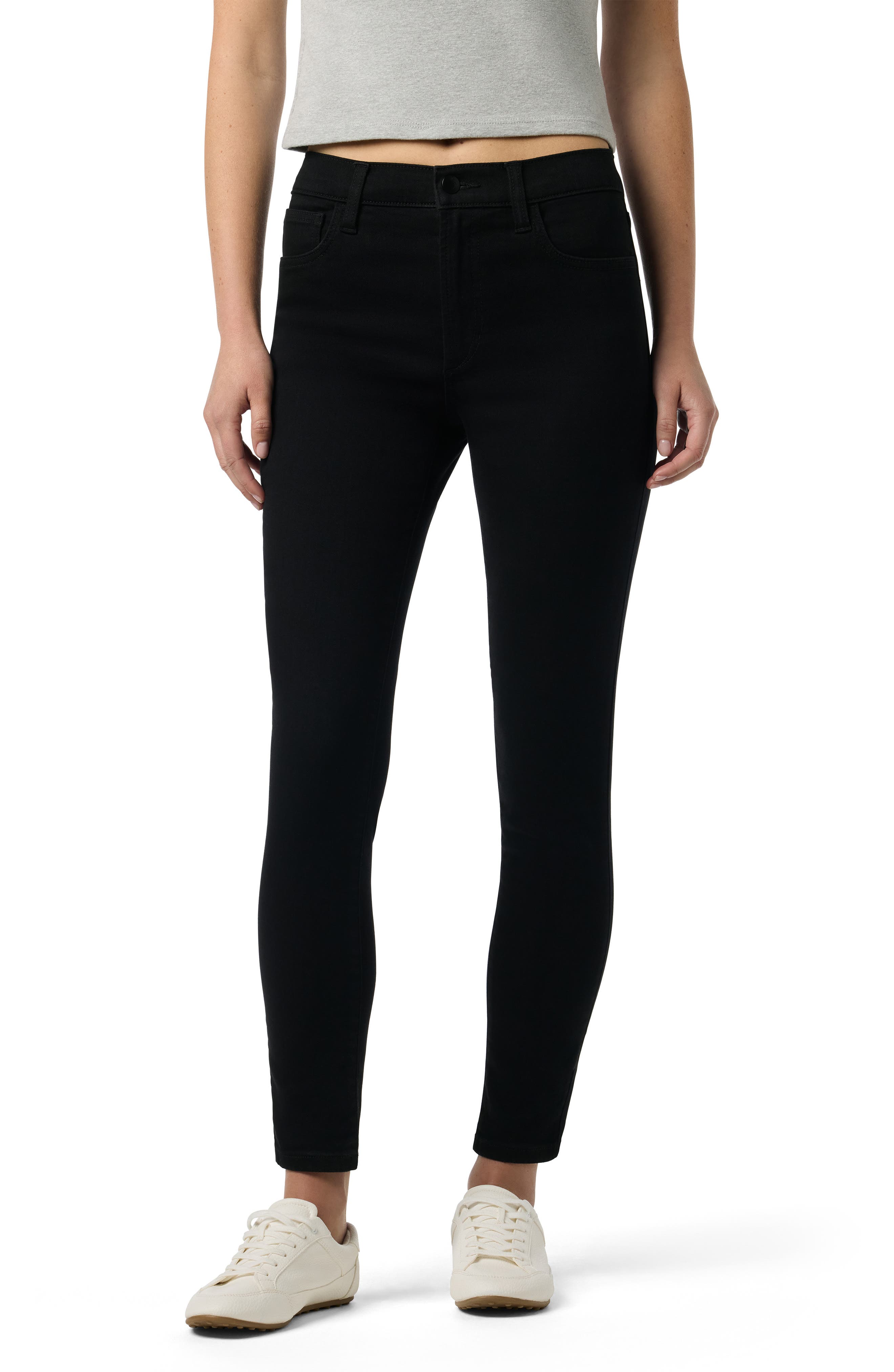 High Waist Ankle Skinny Jeans