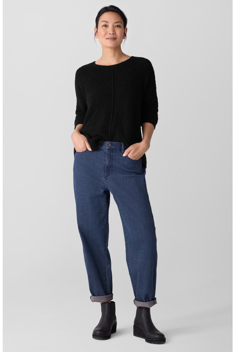 Ankle Lantern Jeans, Alternate, color, MEDIUM INDIGO