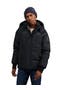 Men's Comet Mixed Media Puffer with Detachable Hood
