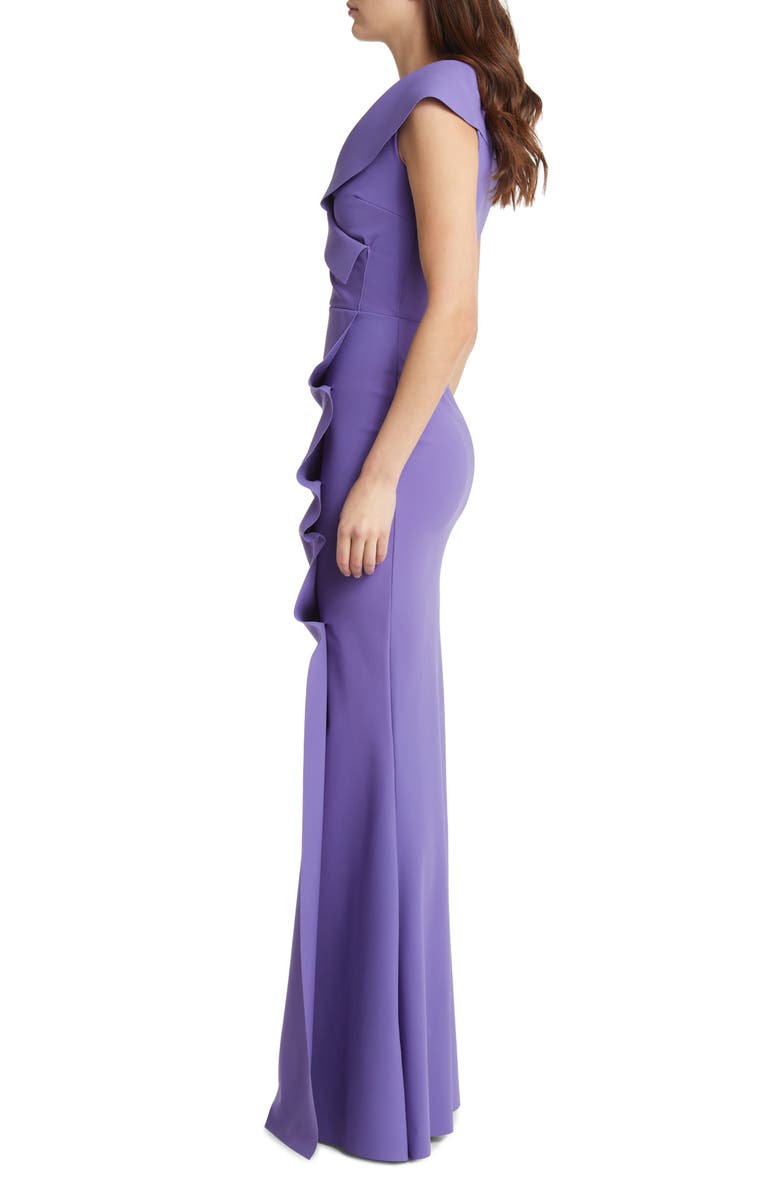 Chiara Boni La Petite Robe Norc Portrait Collar Mermaid Gown, Alternate, color,