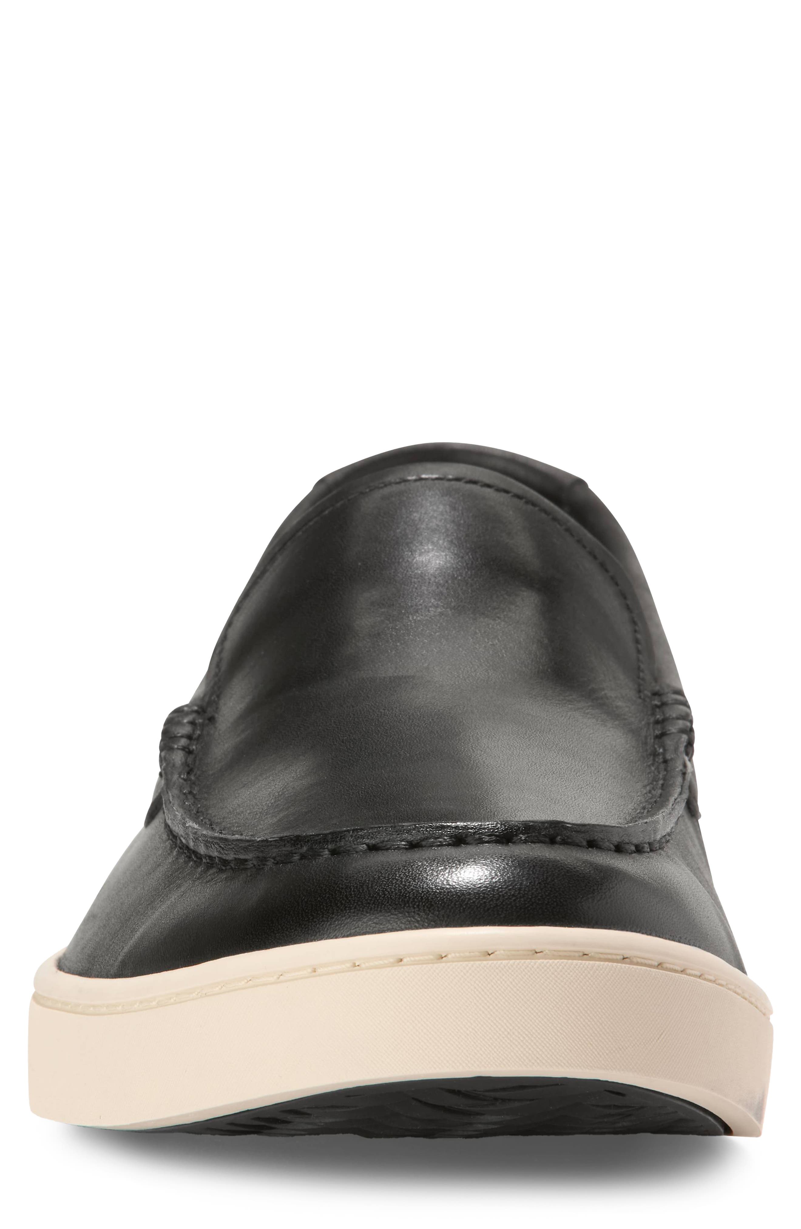 Cole Haan Pinch Weekend Venetian Loafer, Alternate, color, Black/ Angora