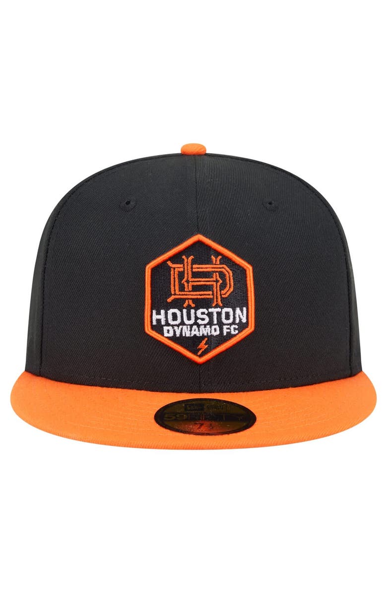 New Era Men's New Era  Black Houston Dynamo FC 2025 Kickoff 59FIFTY Fitted Hat, Alternate, color, Black