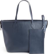 ROYCE New York Personalized Leather Tote with Wristlet