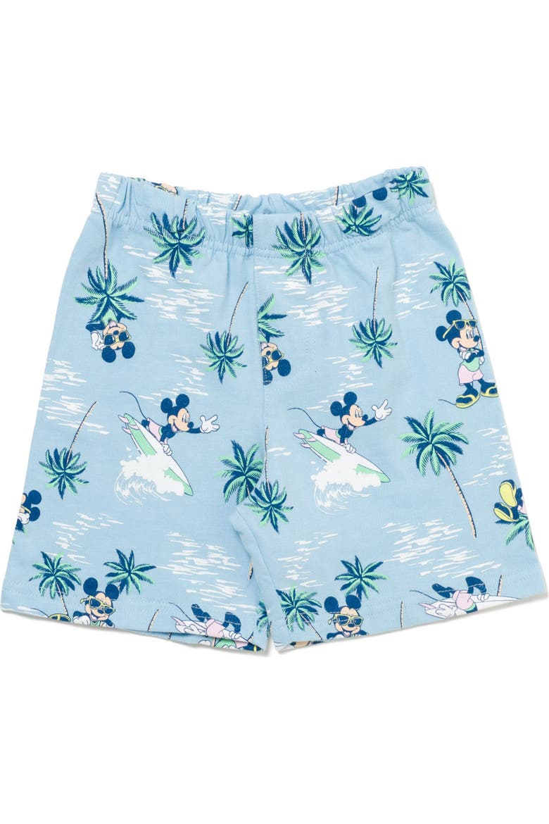 Mickey Mouse 2-Piece Tee and Shorts Set, Alternate, color, Light Blue Mickey