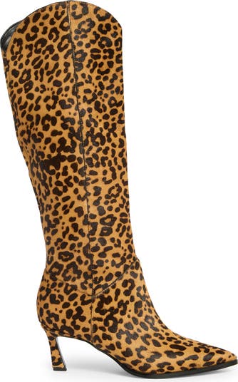 【レディース】Steve Madden Genuine Calf Hair ブーツ Steve Madden Leyna Genuine Calf Hair Boot (Women
