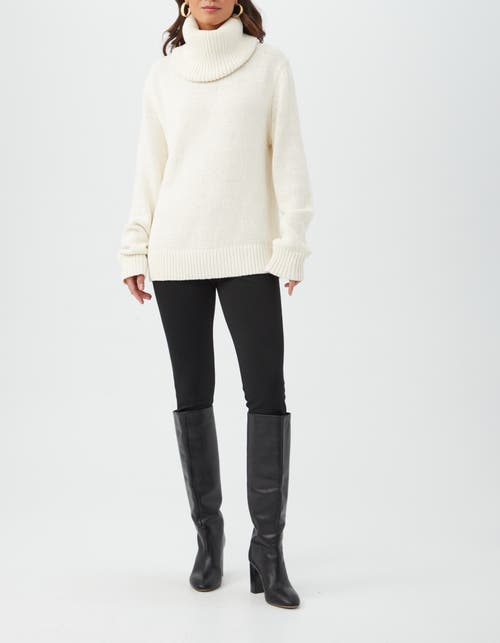 Shop Trina Turk Kalahari Sweater In Winter White