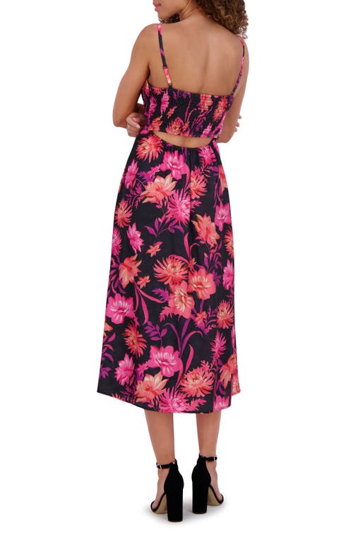 Kensie Smocked Bust Midi Sundress