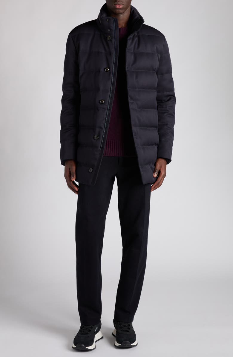 Moncler Tibb Down Puffer Vest, Alternate, color, Obsidian Blue