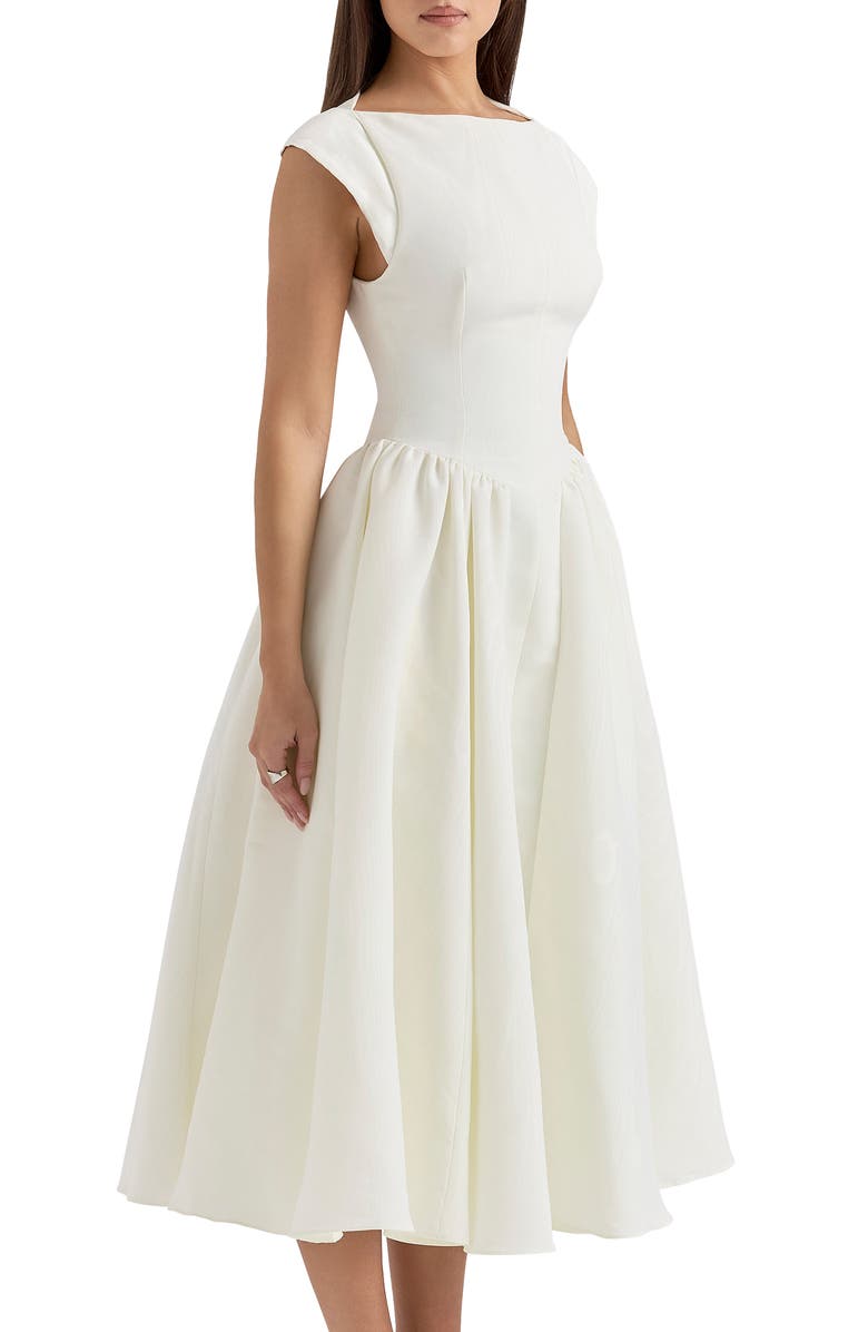 HOUSE OF CB Debutante Backless Midi Dress, Alternate, color,