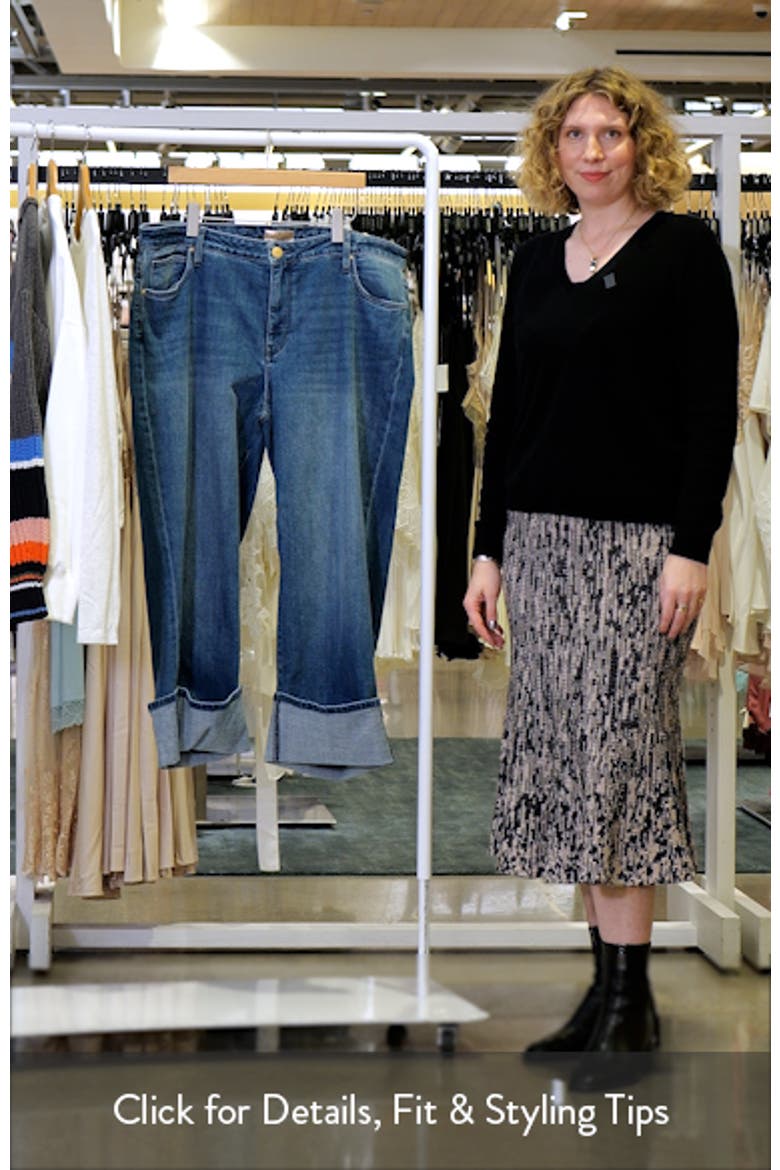 Sienna Cuffed High Waist Wide Leg Jeans video