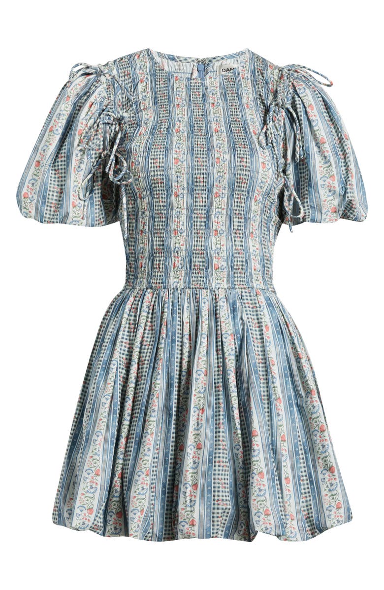 Damson Madder Becca Bubble Minidress, Alternate, color,