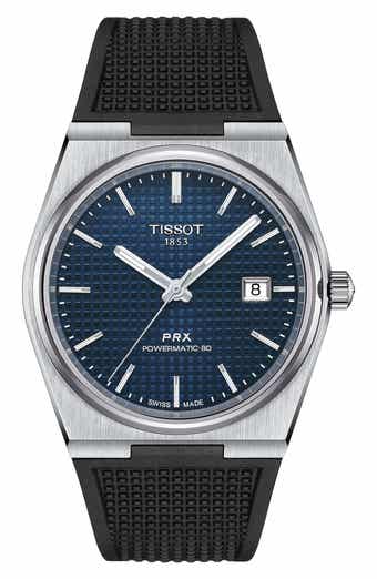 Tissot PRX Leather Strap Watch, 40mm | Nordstrom Tissot PRX Leather Strap Watch, 40mm | Nordstrom