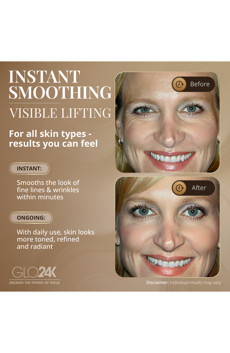GLO24K Instant Wrinkle Filler & Lifting Cream, Alternate, color,