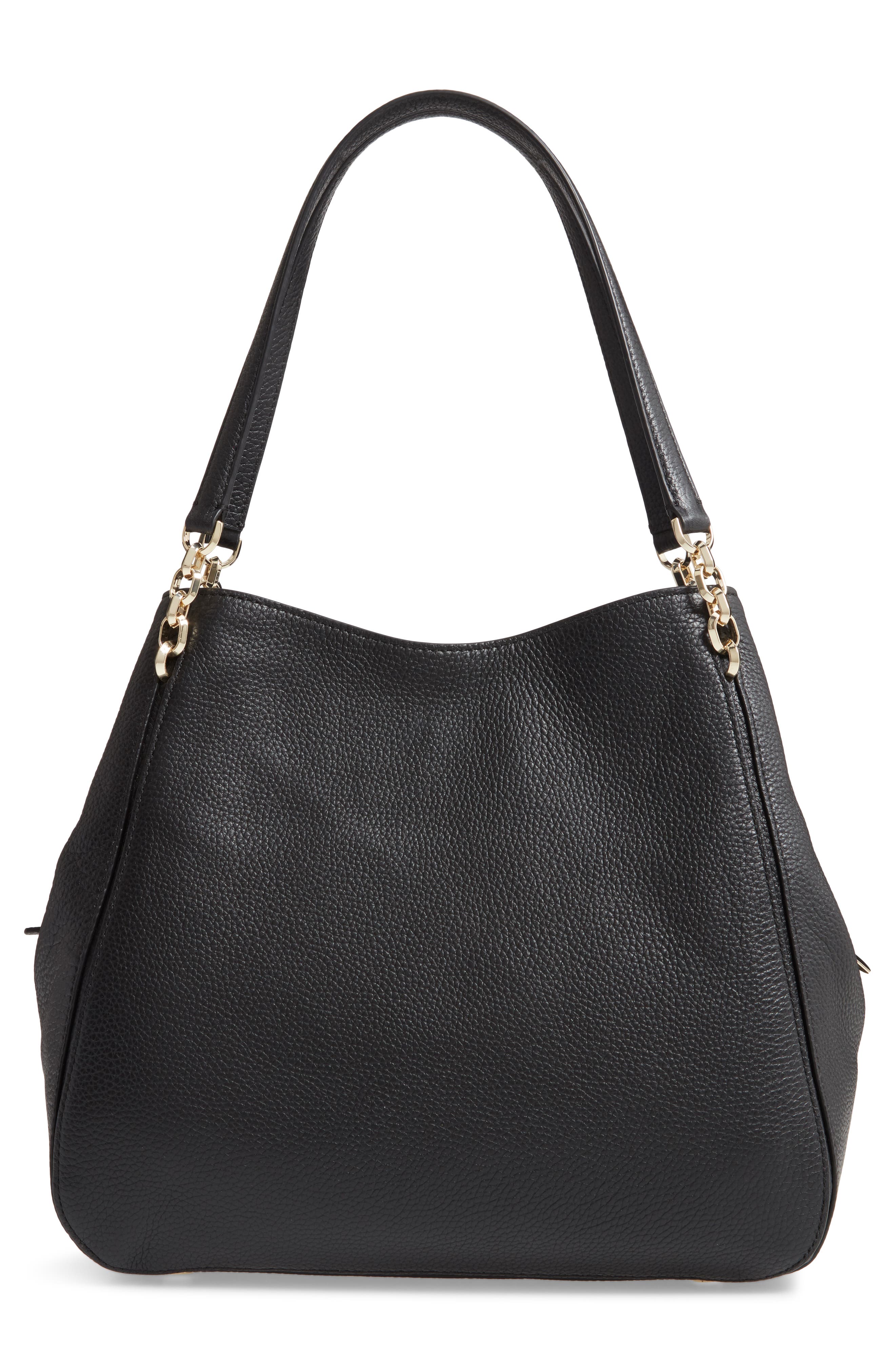 Kate Spade New York large hailey leather shoulder bag, Alternate, color, 