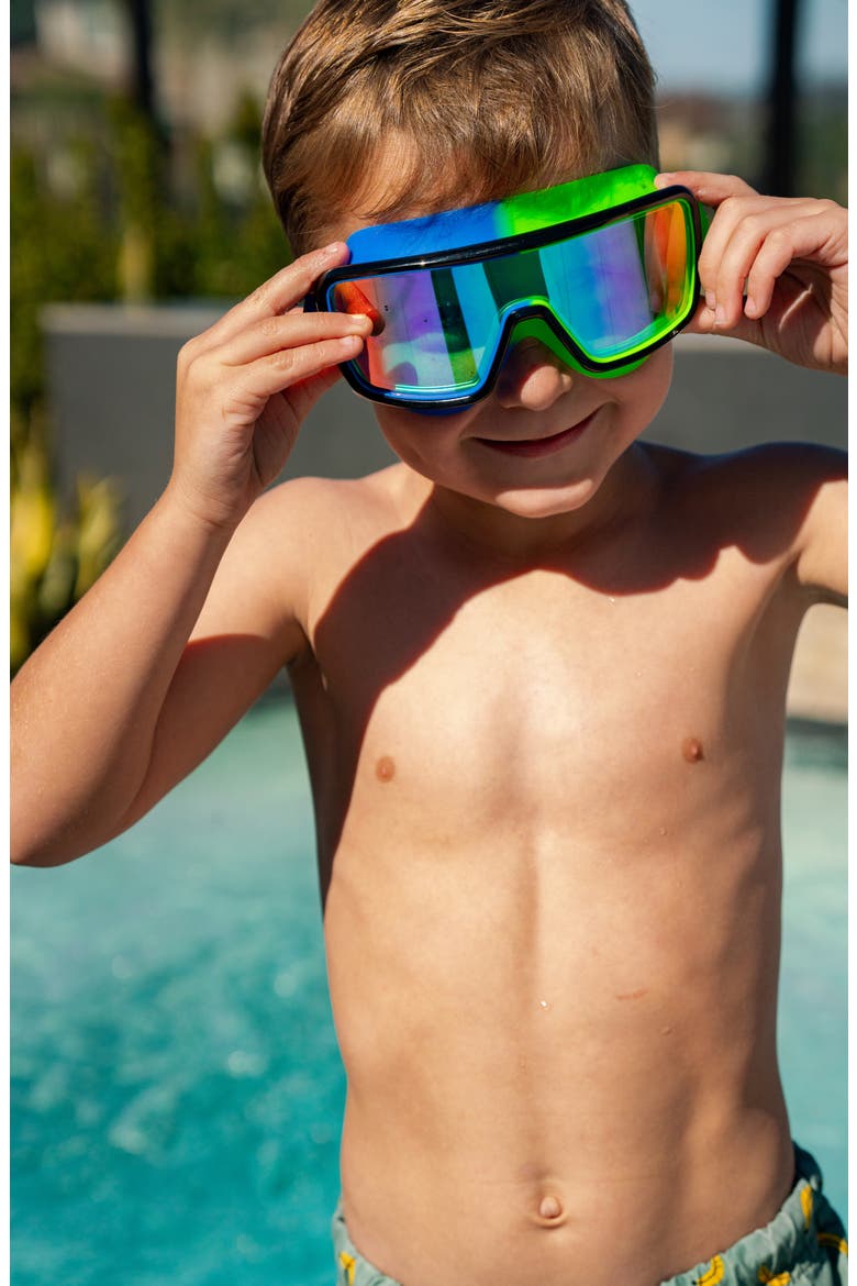 Kids' Shield Swim Goggles, Alternate, color, BLUE