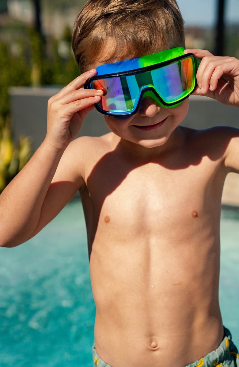 Bling2o Kids' Shield Swim Goggles, Alternate, color, Blue