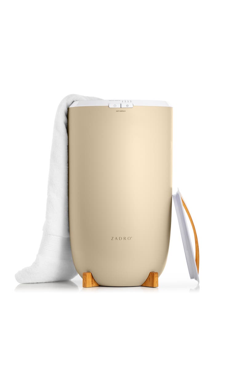 Zadro Towel Warmer with Aromatherapy Diffuser and Lavender Essential Oil, Main, color,