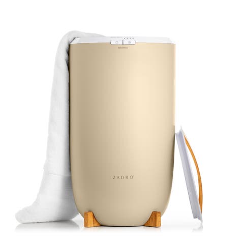 Towel Warmer with Aromatherapy Diffuser and Lavender Essential Oil