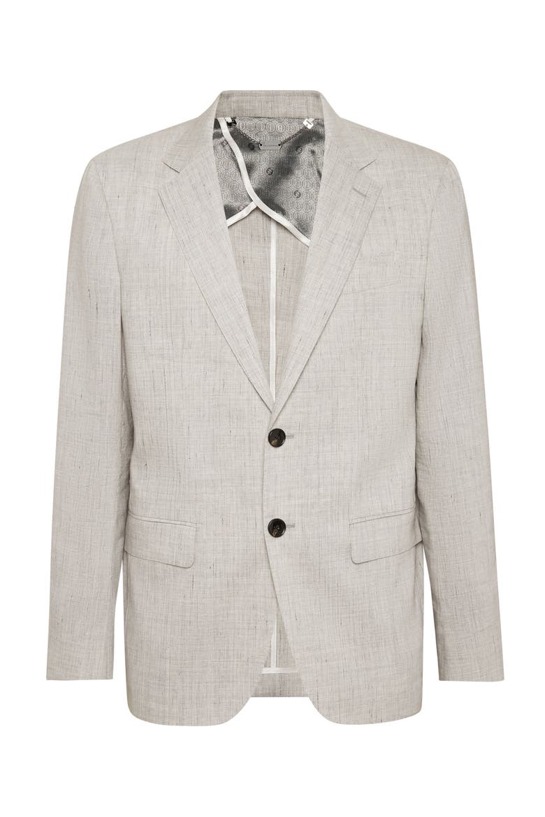Blazer Men, Main, color, grey