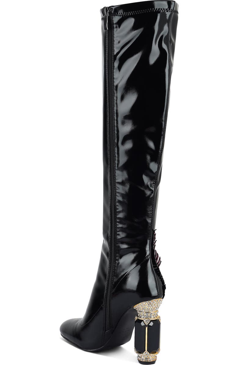 LONDON RAG Ecstasy Fantasy Tall Boot, Alternate, color, Black