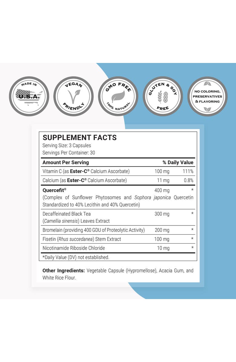 SuperSmart Senolytic Complex, Alternate, color, NO COLOR