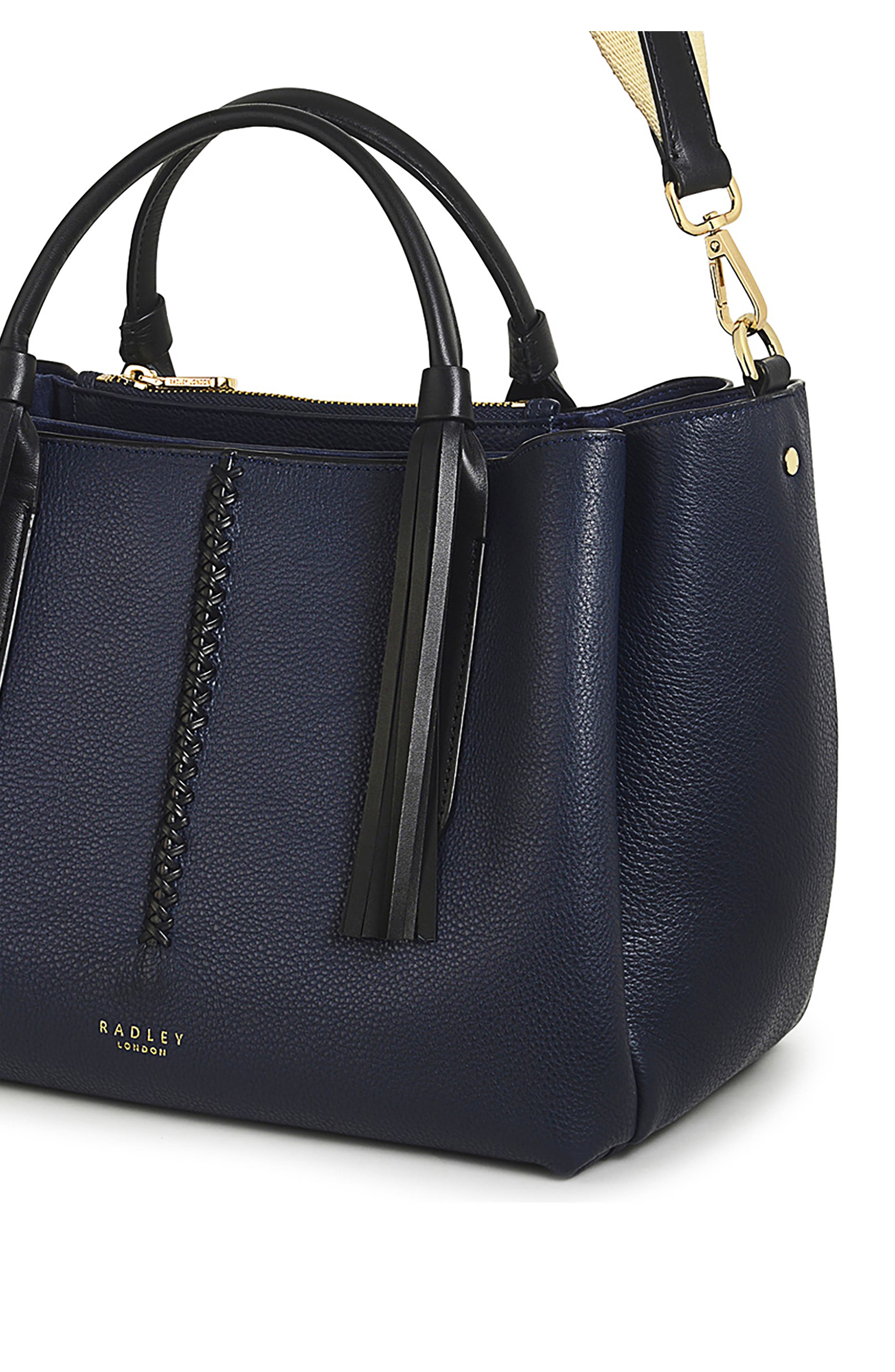 Radley Hillgate Place - Craft Medium Satchel Bag, Alternate, color, Ink