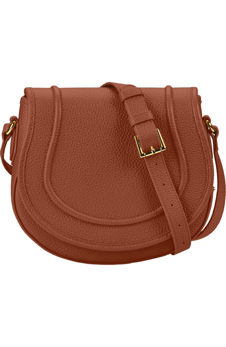 GiGi New York JENNI SADDLE BAG, Alternate, color, Saddle