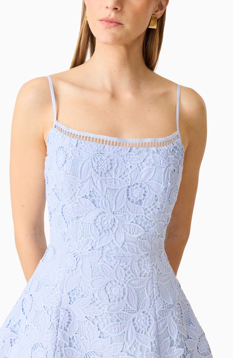 Elliatt Lace Tulip Party Dress, Alternate, color, Powder Blue