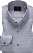 Emanuel Berg Slim Fit Extra Fine Dobby Dress Shirt