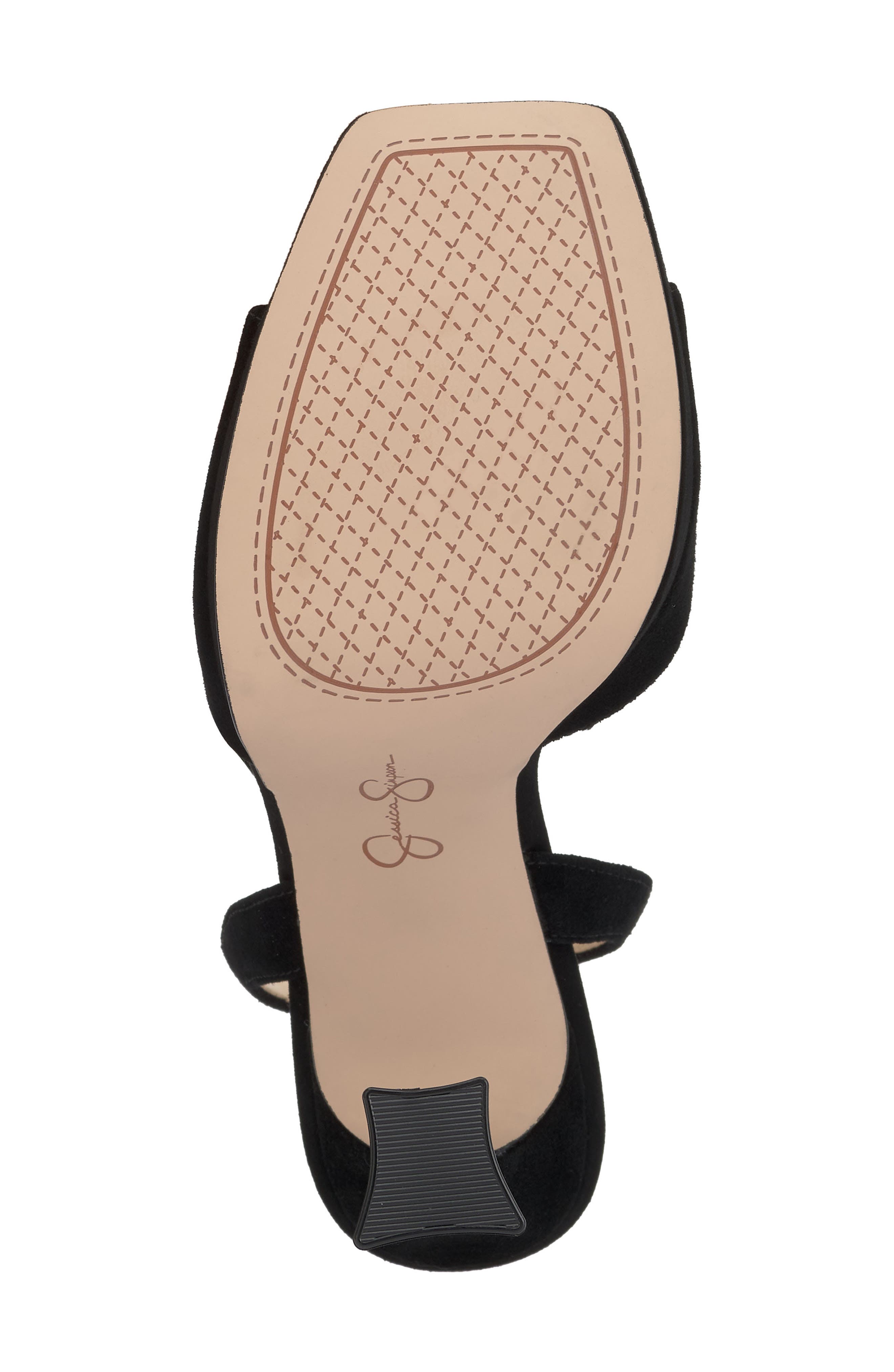 Jessica Simpson Jixte Ankle Strap Platform Sandal, Alternate, color, Black Torsue