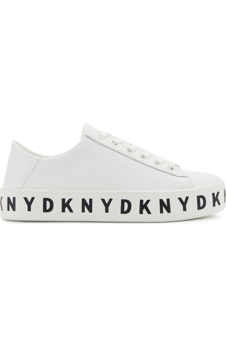 DKNY Banson Sneaker, Alternate, color, White