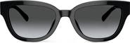 COACH 54mm Gradient Polarized Butterfly Sunglasses