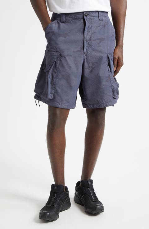 Camo Ripstop Cargo Shorts