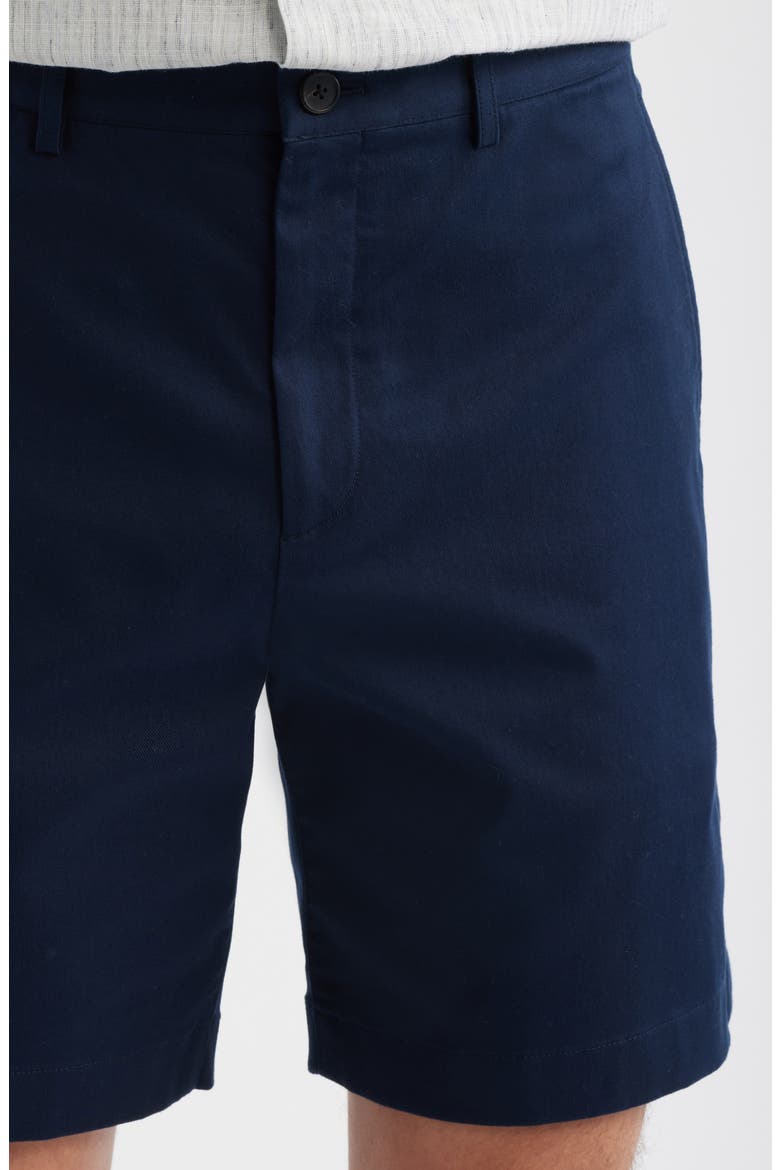 Standard Chino in Moonsoft Cotton Blend Shorts, Alternate, color, BALTIC