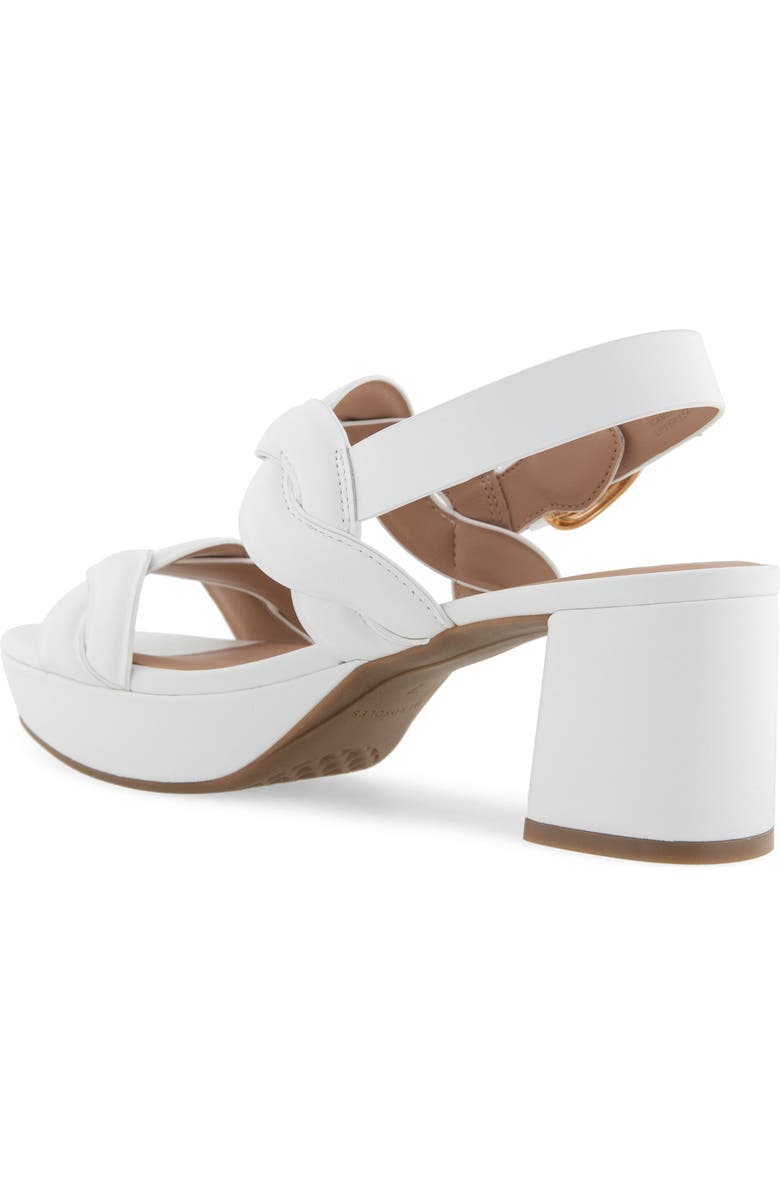 Aerosoles Camea Platform Sandal, Alternate, color, Bright White Leather