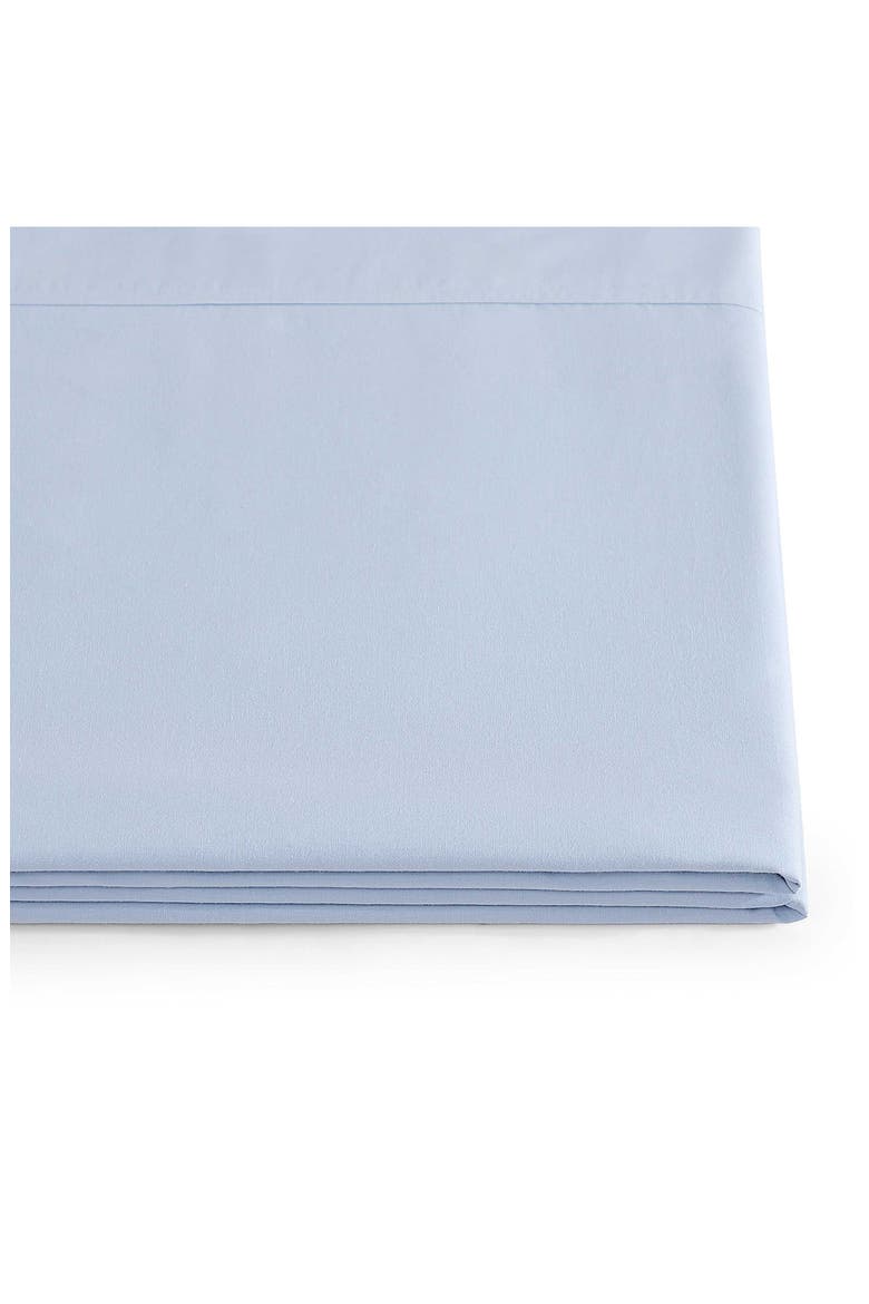 Cotton Percale Sheet Set, Alternate, color, BLUE