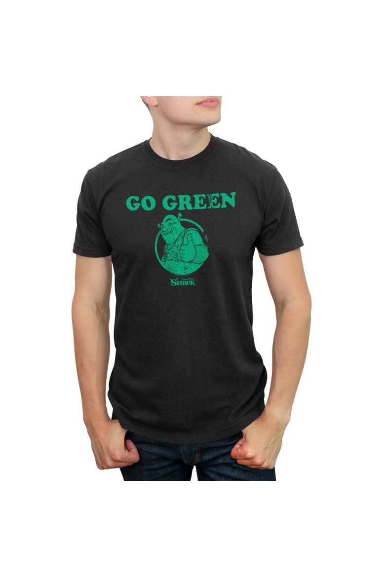 Men's Shrek St. Patrick's Day Go Green  Graphic T-Shirt, Main, color, Black