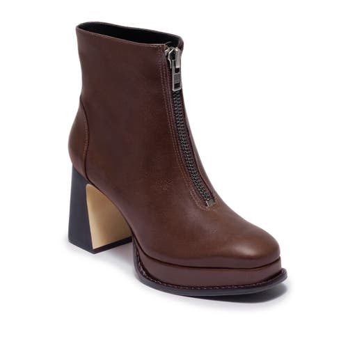 Bernardo Footwear Mafalda Platform Bootie In Animal Print