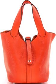 Pre-Owned Hermes Picotin Lock Bag Clemence PM