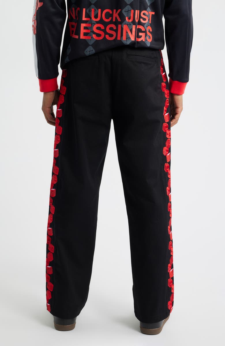 SANTO STUDIO x Ryan Sheckler No Luck Napoli Pants, Alternate, color, Black